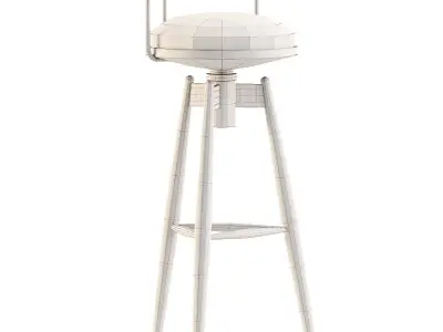 DYLAN BAR CHAIR 3D model