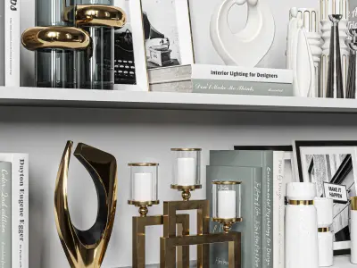Decorative Set 46 3D model buy