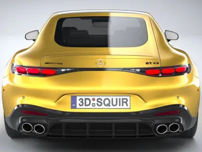 Mercedes-Benz AMG GT43 Coupe 2025 3D model