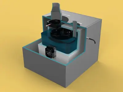 FOG ULTRASONIC HUMIDIFIER MIST AIR SYSTEM AGRICULTURAL FARM 3D model