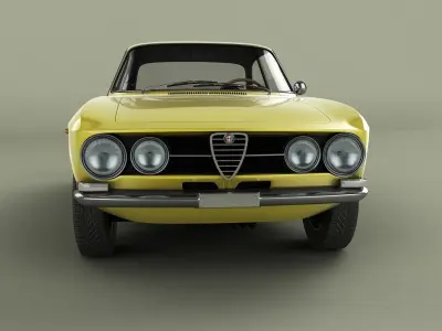 Alfa Romeo Giulia Sprint 1750 GT Veloce 3D model