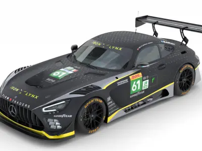 Mercedes AMG lmgt3 2025 3D model