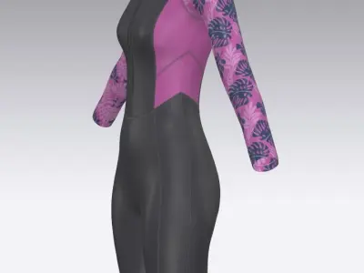 Wetsuits Swimsuits 3D 3D model