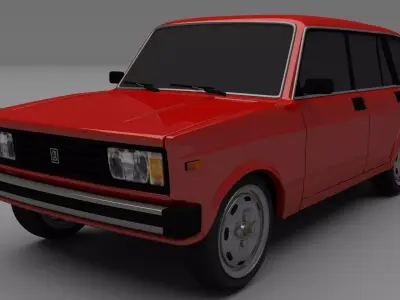 Lada Riva 3D model