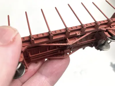 ROLLS-0025 Swedish SJ Litt O Stake Car H0-scale 3D print model