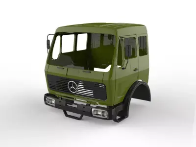 Mercedes Benz NG 1632 3D print model