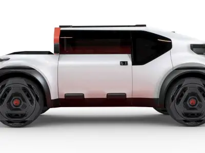 Citroen Oli 2022 Low-poly 3D model