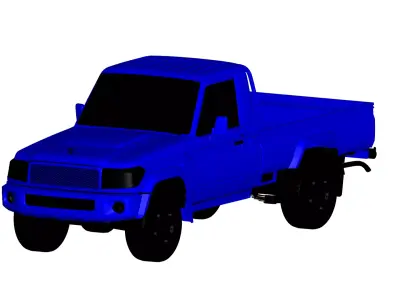 Toyota Land Cruiser Pickup  3D model