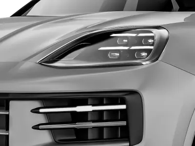 Porsche Cayenne 2024 3D model