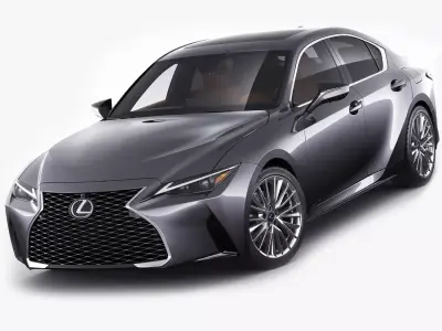 Lexus IS300 2021 3D model