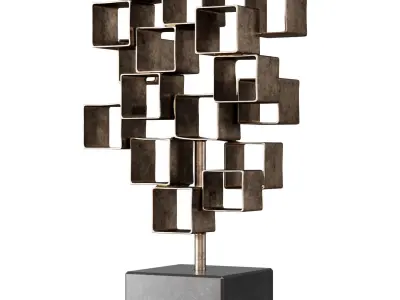 Arteriors Sculptures Set 1 3D model