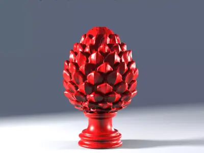 Sicilian Pinecone 3D print model