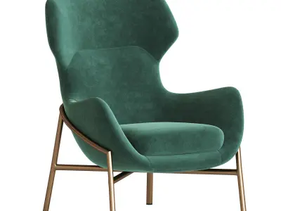 Brera Armchair Giuliomarelli 3D model