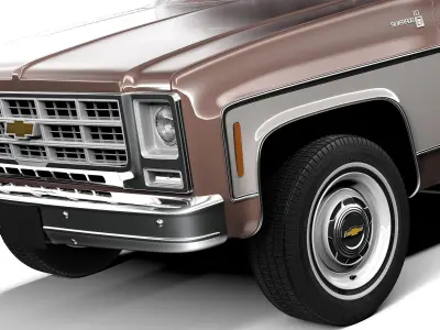 Chevrolet C-10 1979 3D model