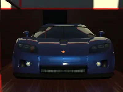 Koenigsegg CCXR 3D model