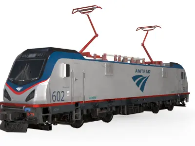 Siemens ACS-64 Low-poly 3D model