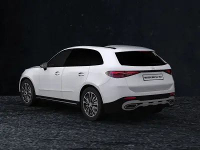 Mercedes Benz GLC Avantgarde 2022  Low-poly 3D model