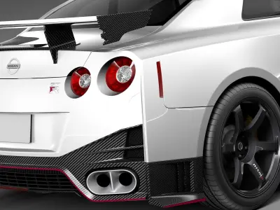 Nissan GT-R Nismo 2015 3D model