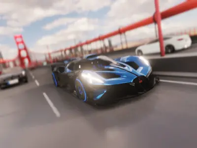 Bugatti Bolide SK Model 3D model