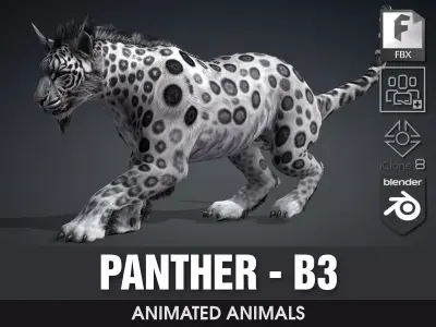 Panther-B3 3D model