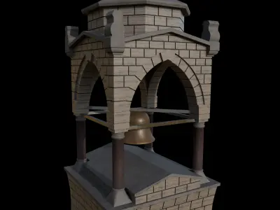 T Tower 3D model