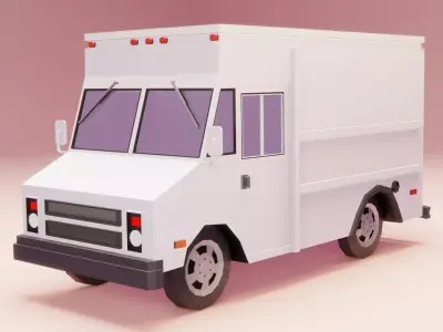 Chevrolet P30 Paso Van 1990 Low-poly 3D model