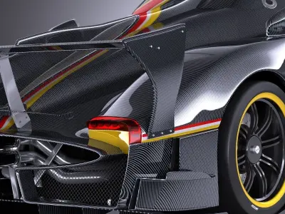 Pagani Zonda Revolucion 2013 VRAY 3D model