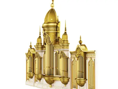 Pipe Organ 3D model