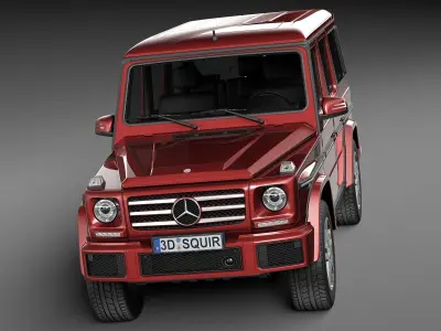 Mercedes-Benz G-Class 2016 3D model