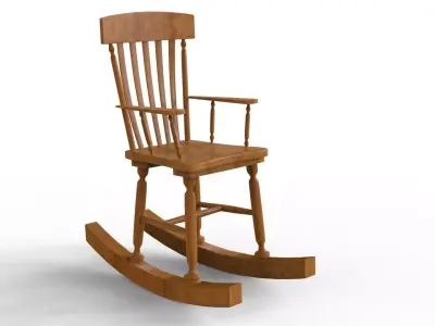 Rocking chair FREE Free 3D model