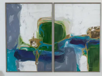 Living room Minimalism 3D model