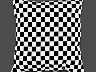 Pillows Set 001 - Festival 3D model