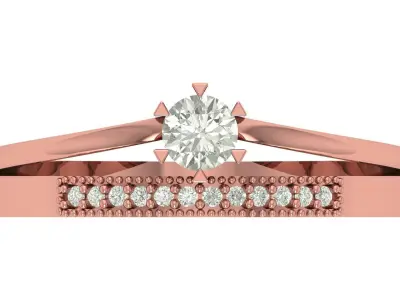 Engagement Ring Free 3D print model