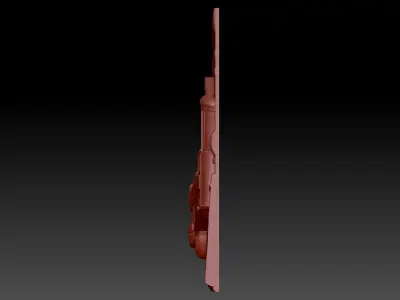  The car is at the gas station 3D print model