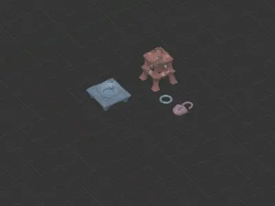 Thresh lantern display 3D print model