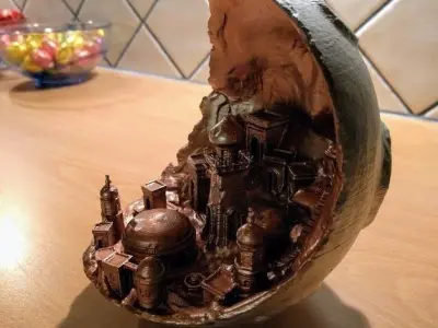 Moon city Free 3D print model