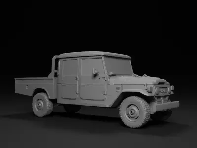 FJ45 PICKUP 3D print model