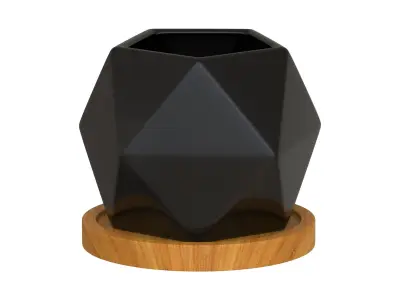 Flower Vase 3D Model 3D model