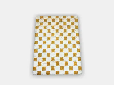 RULLBANA Rug high pile Low-poly 3D model