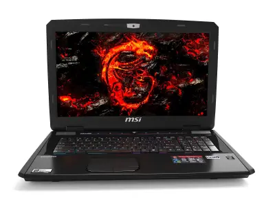 Laptop MSI GT series 3D model