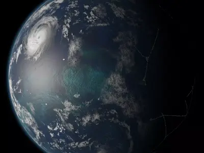 Oceanic Planet 04 Free 3D model