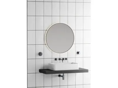 Bathroom Set 011 3D model