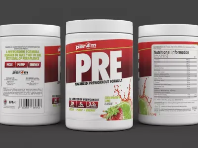 Protein Powder 3D model 11