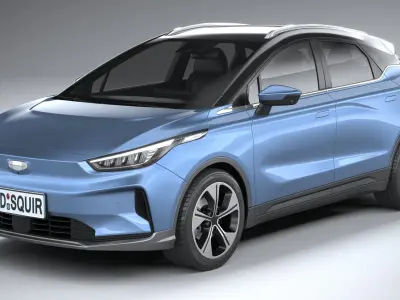 Geely Geometry C 2024 3D model