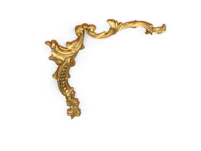 Classic decor ornament 335 3D model