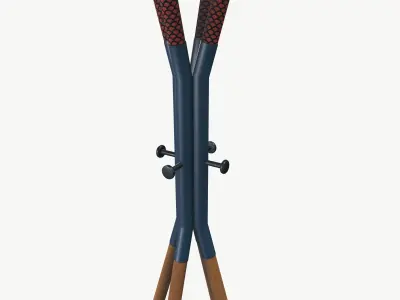 Coat Rack Low-poly 3D model purchase