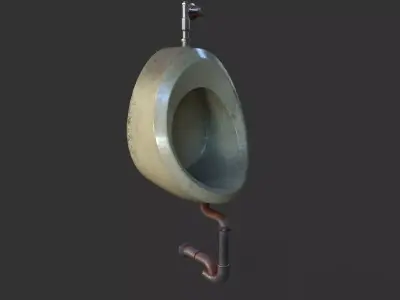 TOILET MODEL 4K TEXTURE READY 3D model
