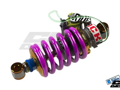 PINKI rear suspensiondesigned by paX 3D model