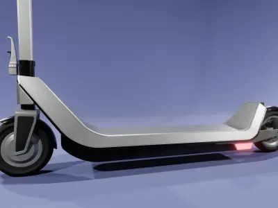 Electric Scooter 3D model