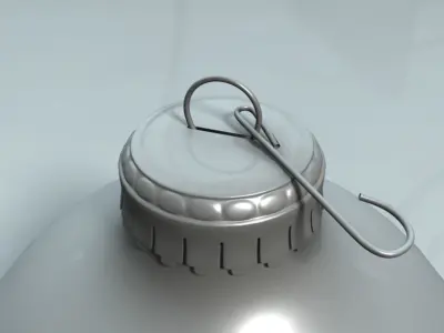 Christmas Tree Bulb Ornament 3D model